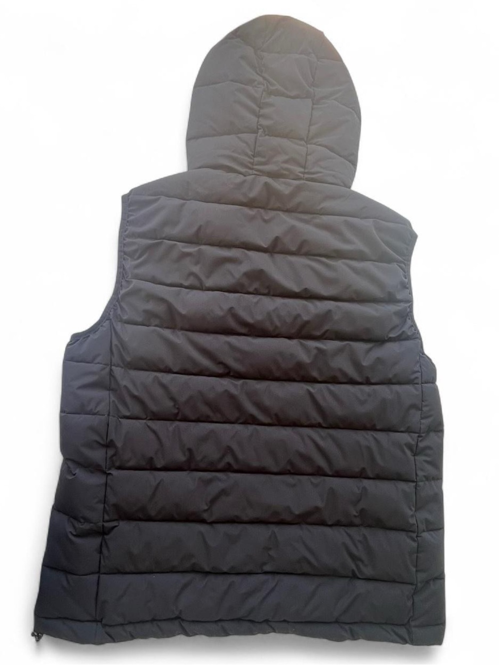 Calvin Klein Infinite Stretch Water Resistant Hooded Puffer Vest Black Women’s L - Picture 8 of 8